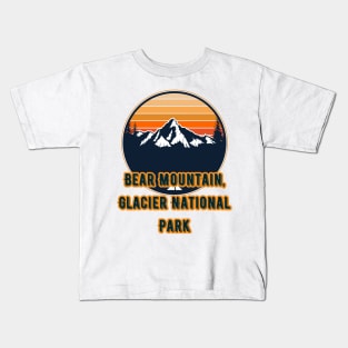 Bear Mountain, Glacier National Park Kids T-Shirt